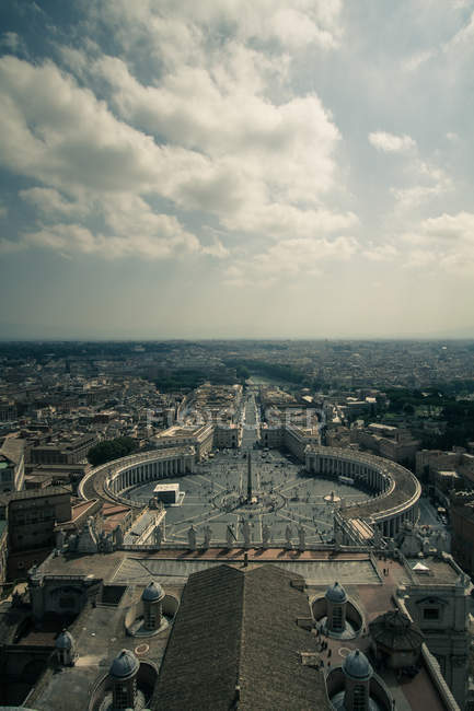 St. Peter Square - Vatican City State — Stock Photo