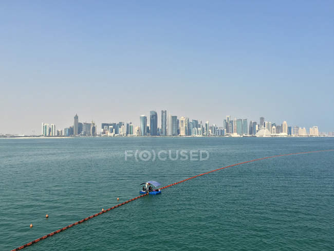 Doha skyline, Qatar — Stock Photo