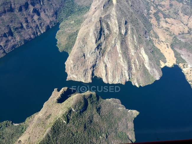 Veduta aerea di Sumidero Canon — Foto stock
