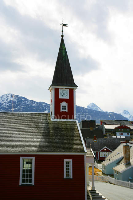 Catedral, Nuuk, Groenlandia - foto de stock