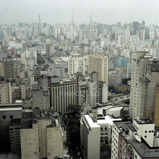 Skyline de Sao Paulo, Brasil - foto de stock