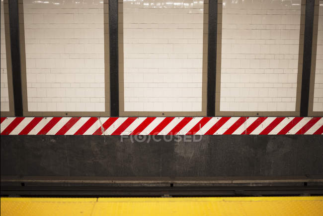 Нью-Йоркское метро — стоковое фото