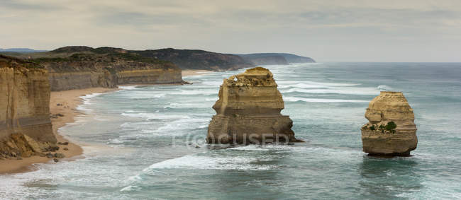 Twelve Apostles at shore of Port Campbell — Stock Photo
