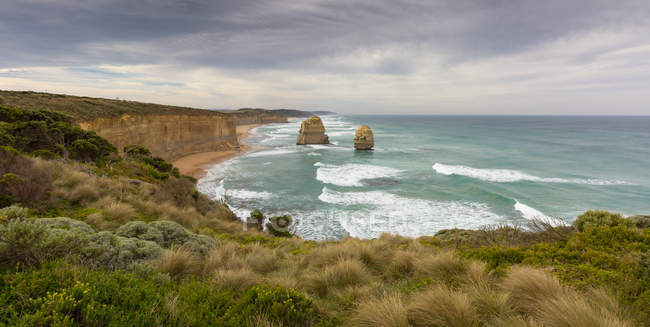 Twelve Apostles at shore of Port Campbell — Stock Photo