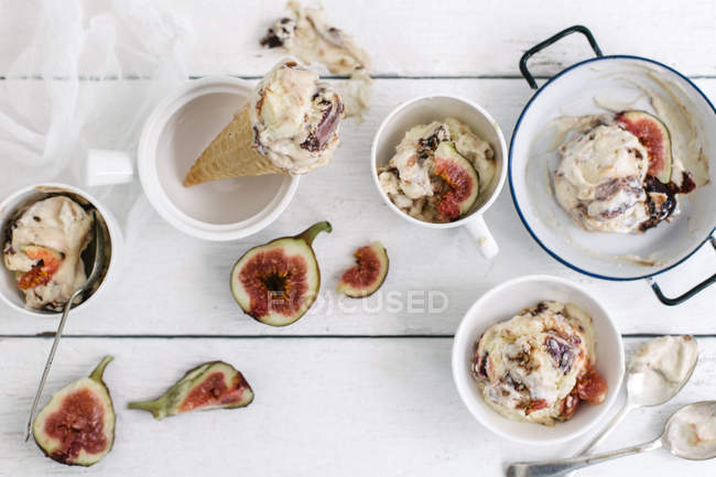 Fig Palette gelato — Foto stock