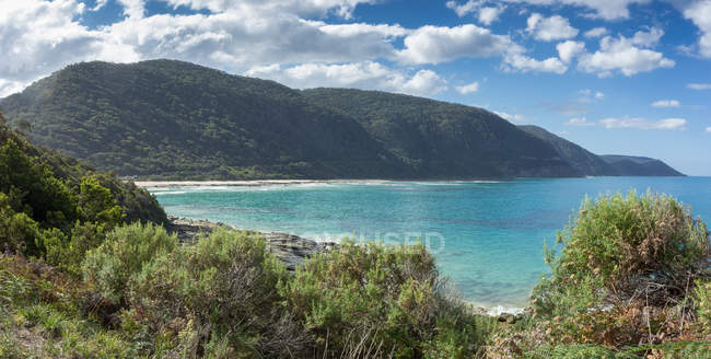 Vista panoramica della costa, Victoria, Australia — Foto stock