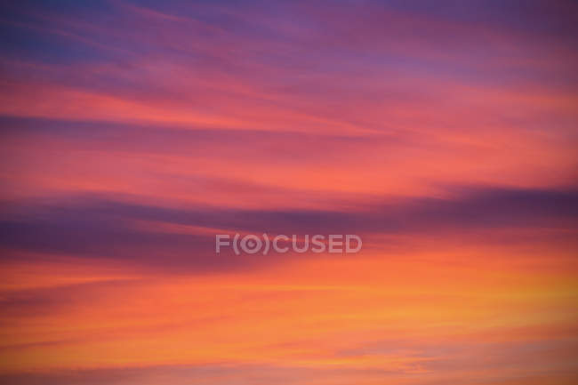 Vue panoramique du ciel rose dramatique fond — Photo de stock