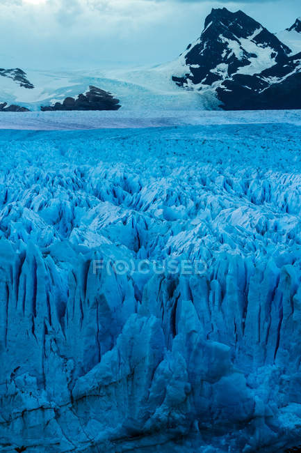 Fascinante vista del glaciar Perito Moreno, Patagonia, Argentina - foto de stock