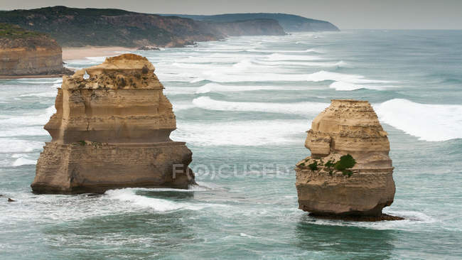 Scenic view of Twelve Apostles, Victoria Australia — Stock Photo