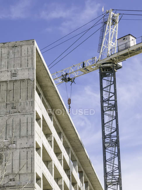 Malerischer Blick auf die Baustelle, illinois, USA — Stockfoto