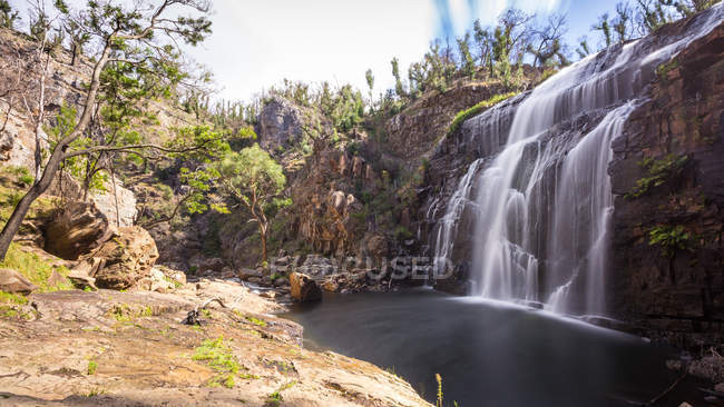 Belle cascade fascinante MacKenzie, Victoria, Australie — Photo de stock