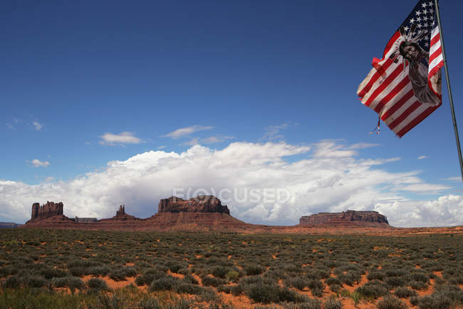 США, штат Арізона, пам'ятник Valley Парк племені навахо — стокове фото