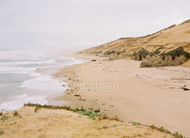 Vista panorâmica de Guadalupe Beach, Califórnia, EUA — Fotografia de Stock