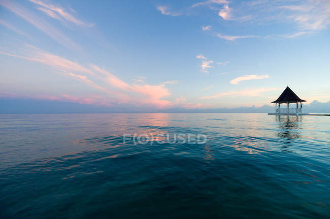 Vista panoramica di Rifugio e vista sul mare, Giamaica — Foto stock