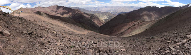 Scenic view of Kongmaru La high altitude pass, Ladakh, India — Stock Photo