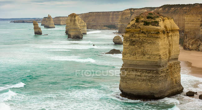 Bella vista su dodici apostoli, Great Ocean Road, Victoria, Australia — Foto stock