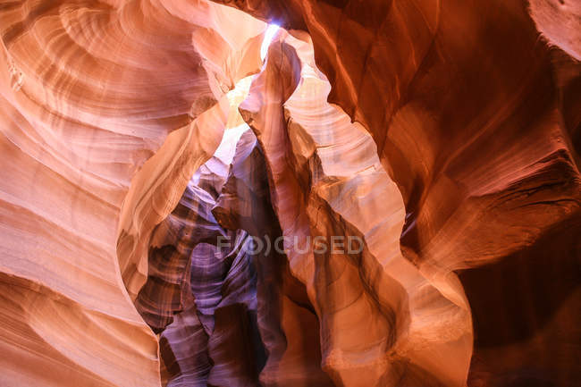 Vista panoramica del maestoso Antelope Canyon, Page, Arizona, USA — Foto stock