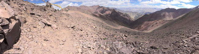 Мальовничий вид на великій висоті Kongmaru Ла Пас, Ладакх, Індія — стокове фото