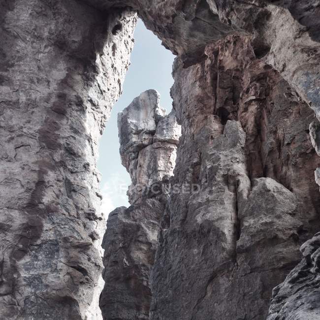 Malerischer Blick auf Felsformation, Zederberg, Westkap, Südafrika — Stockfoto