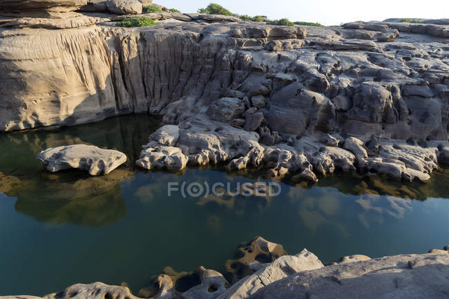 Scenic view of Kaeng Hin Ngam canyon, Thailand — Stock Photo