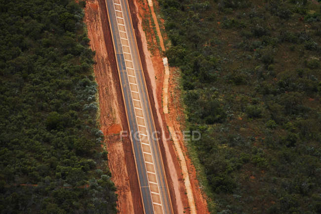 Luftaufnahme einer Straße, Besen, Australien — Stockfoto