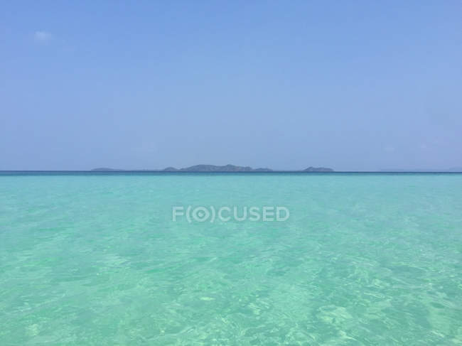 Vista panorâmica da praia tropical, Koh Chang, Tailândia — Fotografia de Stock