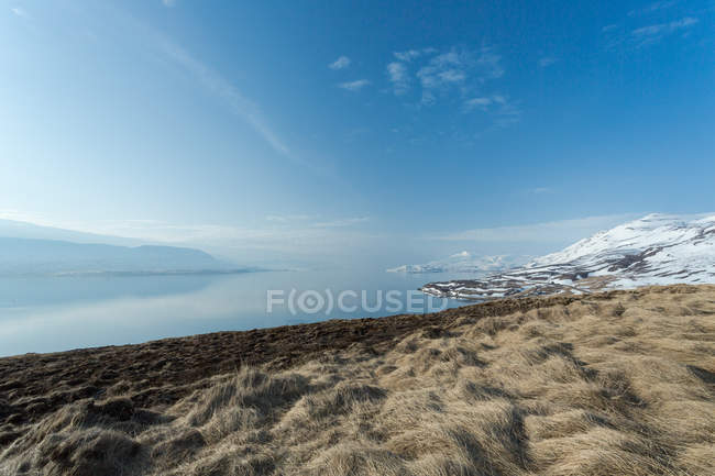 Vista panorâmica da majestosa paisagem, Islândia, Eyjafjordur — Fotografia de Stock