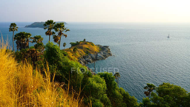 Malerischer Blick auf Promthep Cape, Phuket, Thailand — Stockfoto