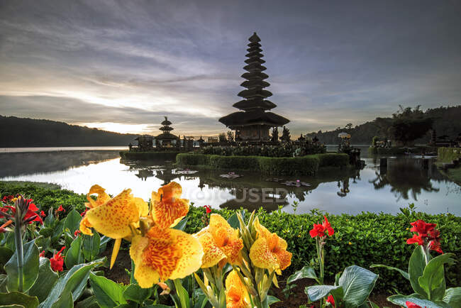 Pura Ulun Danu Beratan, Bali, Indonesia — Foto stock
