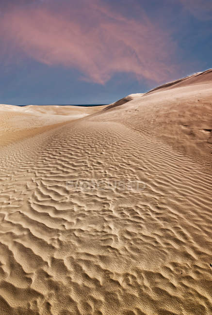 Vista panorámica de las dunas de arena de Lancelin, Australia Occidental, Australia - foto de stock