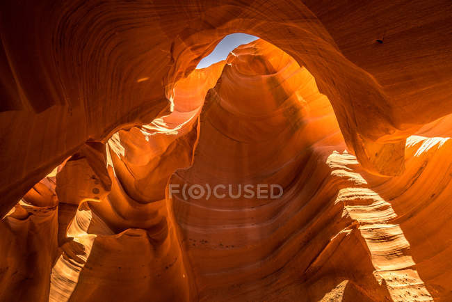 Живописный вид на каньон Лоуэр Антилопы, Пейдж, Аризона, Америка, США — стоковое фото