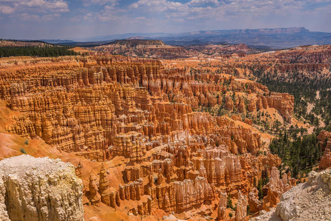 Scenic view of Silent City hoodoos, Bryce Canyon National Park, Utah, America, USA — Stock Photo