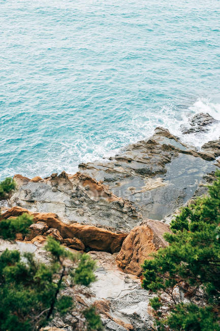 Majestätischer Blick auf die Küste, Livorno, Toskana, Italien — Stockfoto