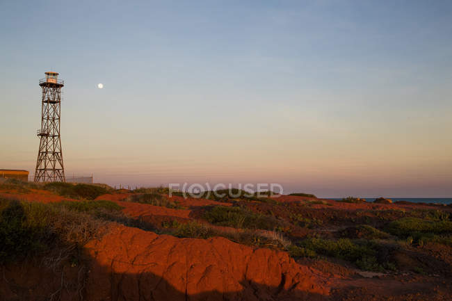 Сільської місцевості на захід сонця, Західна Австралія, Австралія — стокове фото