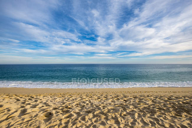 Vue panoramique sur la plage de Los Cabos en Basse Californie Sur au Mexique — Photo de stock