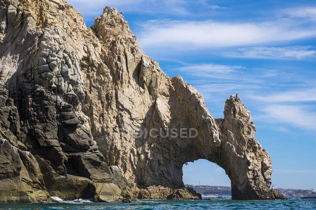 Vista panorâmica da costa rochosa, Cabo San Lucas, Los Cabos, México — Fotografia de Stock