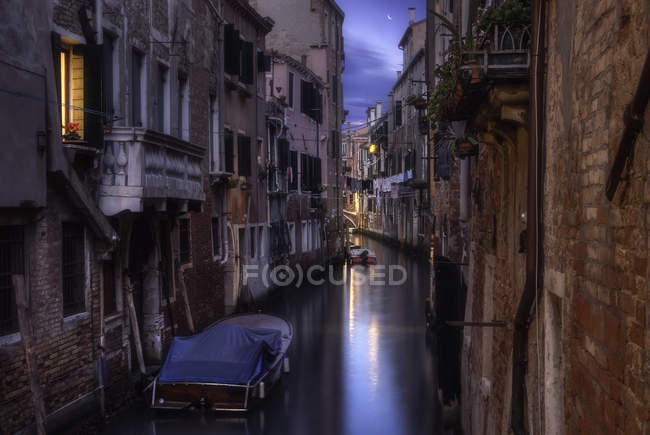 Мальовничий вид на міський пейзаж, Венеція, Італія — стокове фото