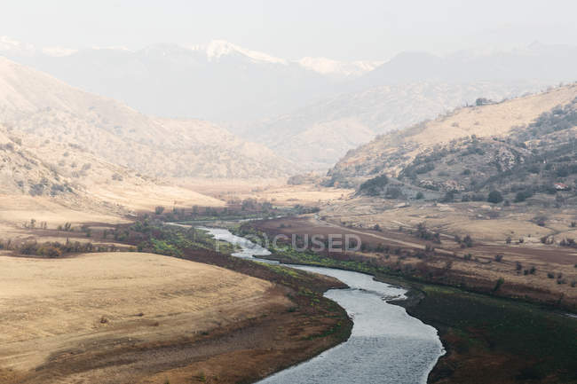 Vista panoramica del paesaggio rurale, California, America, STATI UNITI — Foto stock