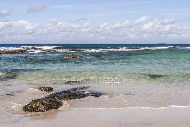 Vista panorâmica de Cape Leeuwin seascape, Augusta, Austrália Ocidental, Austrália — Fotografia de Stock