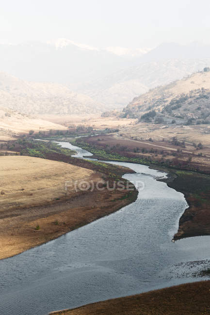 Vista panoramica del paesaggio rurale, California, America, STATI UNITI — Foto stock