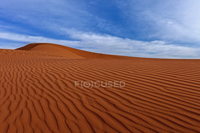 Піщані дюни в пустелі, Саудівська Аравія — стокове фото