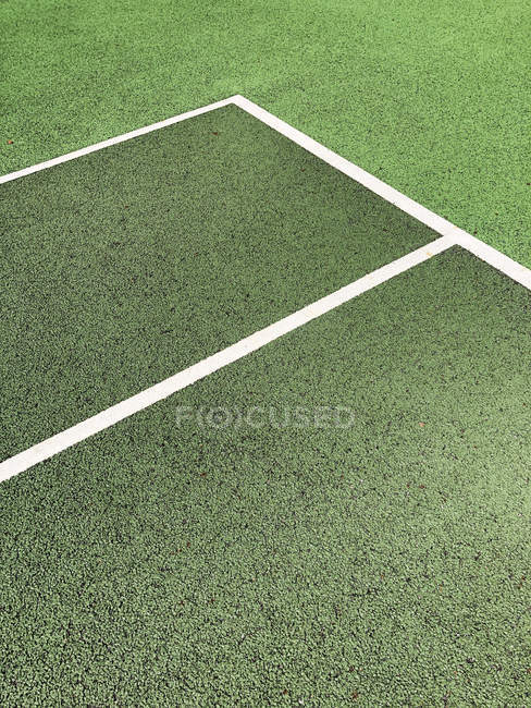Vue de près d'un court de tennis, Angleterre, RU — Photo de stock