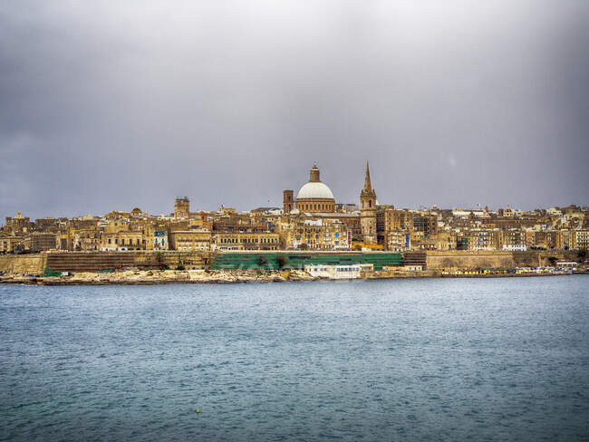 Cityscape, Valletta, Malta at daytime — Stock Photo