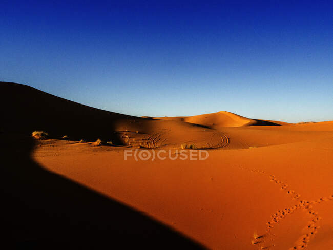 Wunderschöner Blick auf die Wüste im namib naukluft, Marokko — Stockfoto