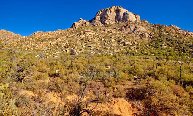 Sommet de l'aire de loisirs du bassin de granit, forêt nationale de Prescott, Arizona, États-Unis — Photo de stock