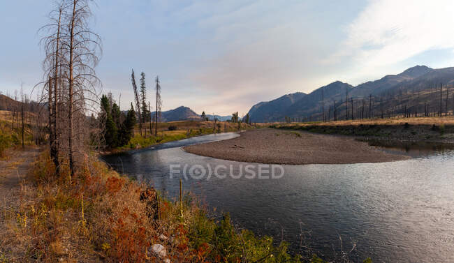 Kettle River, British Columbia, Canadá — Fotografia de Stock
