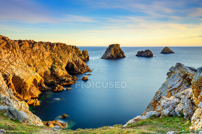 Pen Hir Point, Halbinsel Crozon, Bretagne, Frankreich — Stockfoto