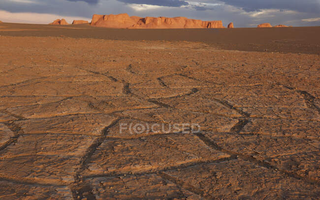 Paisaje del desierto de Kalut, Irán - foto de stock