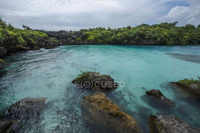 Weekuri-See, Insel Sumba, East Nusa Tenggara, Indonesien — Stockfoto