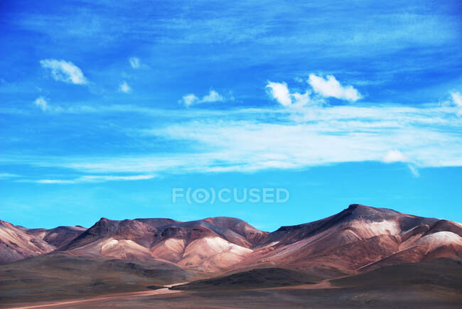 Paisaje del desierto de Atacama, Chile - foto de stock